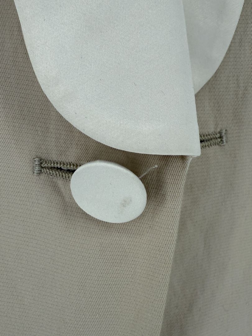 Lanvin ♥ H&M Men’s Beige Tuxedo Blazer – Limited Edition – EU 52/US 42R