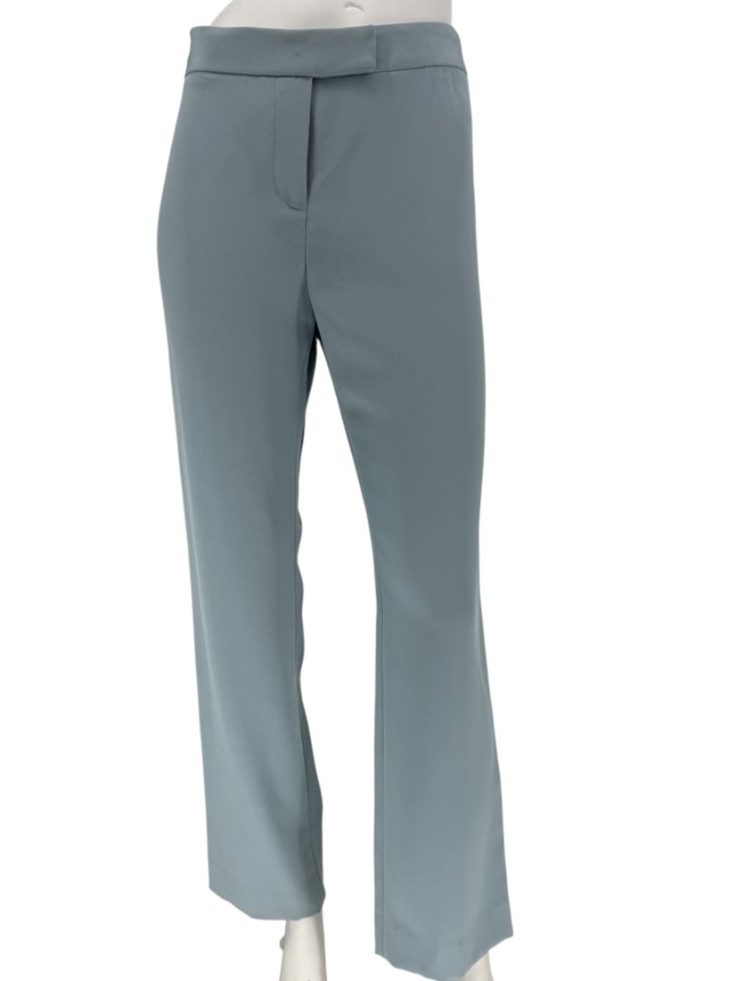 Pamella Roland Blue Draped Tunic & Pants Set Women’s Evening Formal 2 Piece – Size L