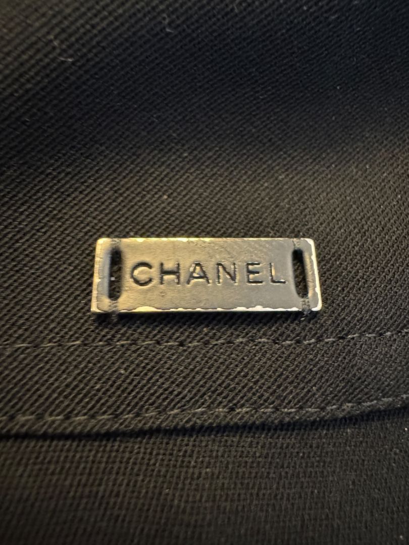 Chanel Black Flounce-Hem Skirt – Size FR 42 (US 10)