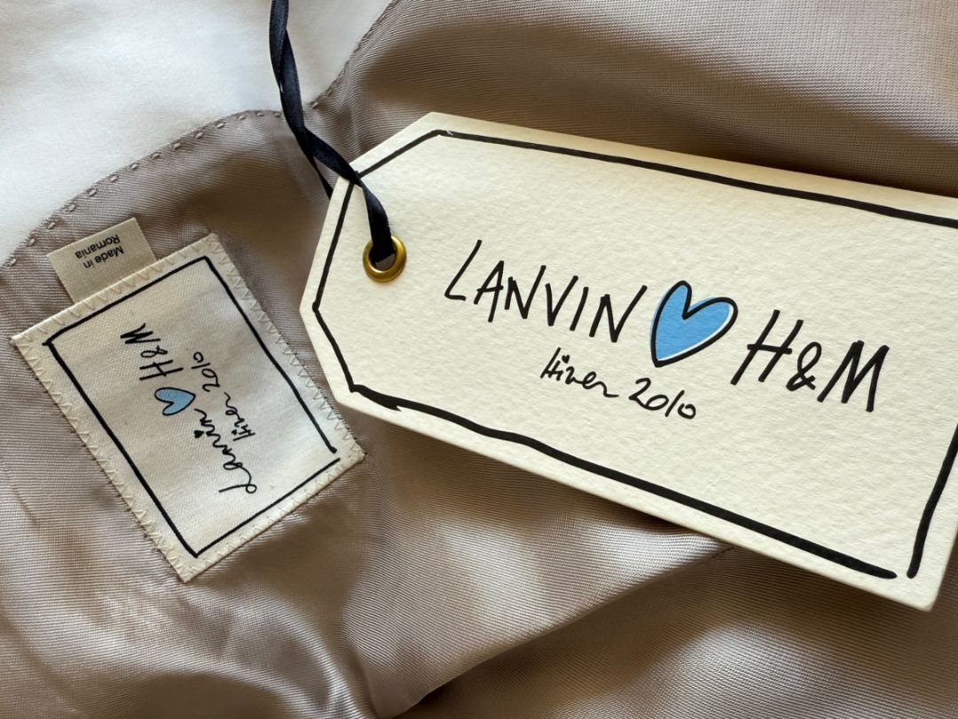 Lanvin ♥ H&M Men’s Beige Tuxedo Blazer – Limited Edition – EU 52/US 42R