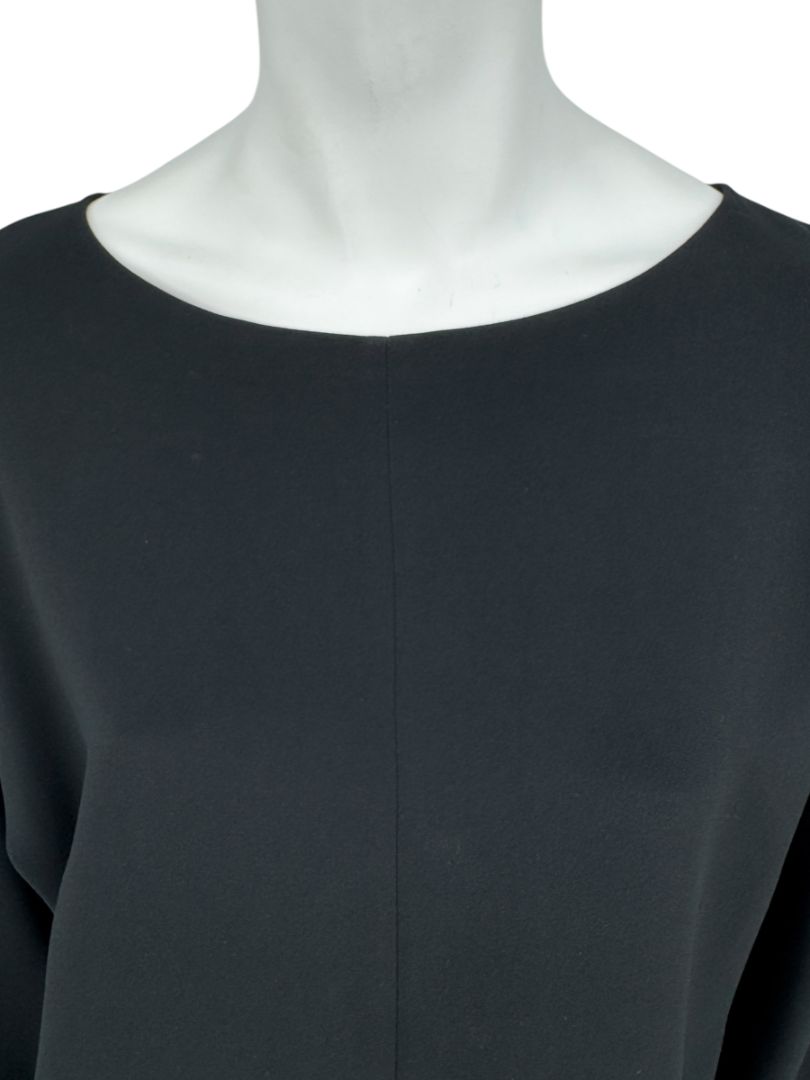 The Row Black Long Sleeve Minimalist Top – Size S