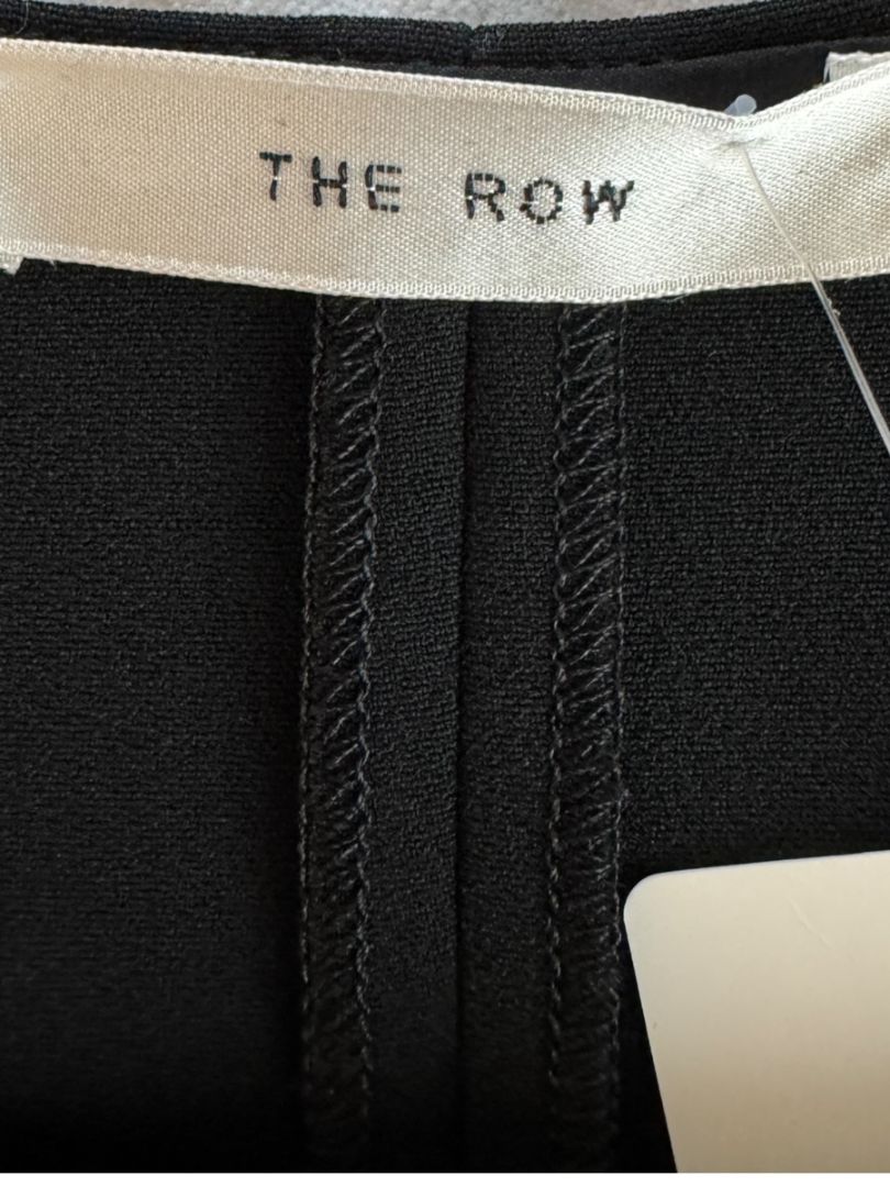 The Row Black Long Sleeve Minimalist Top – Size S
