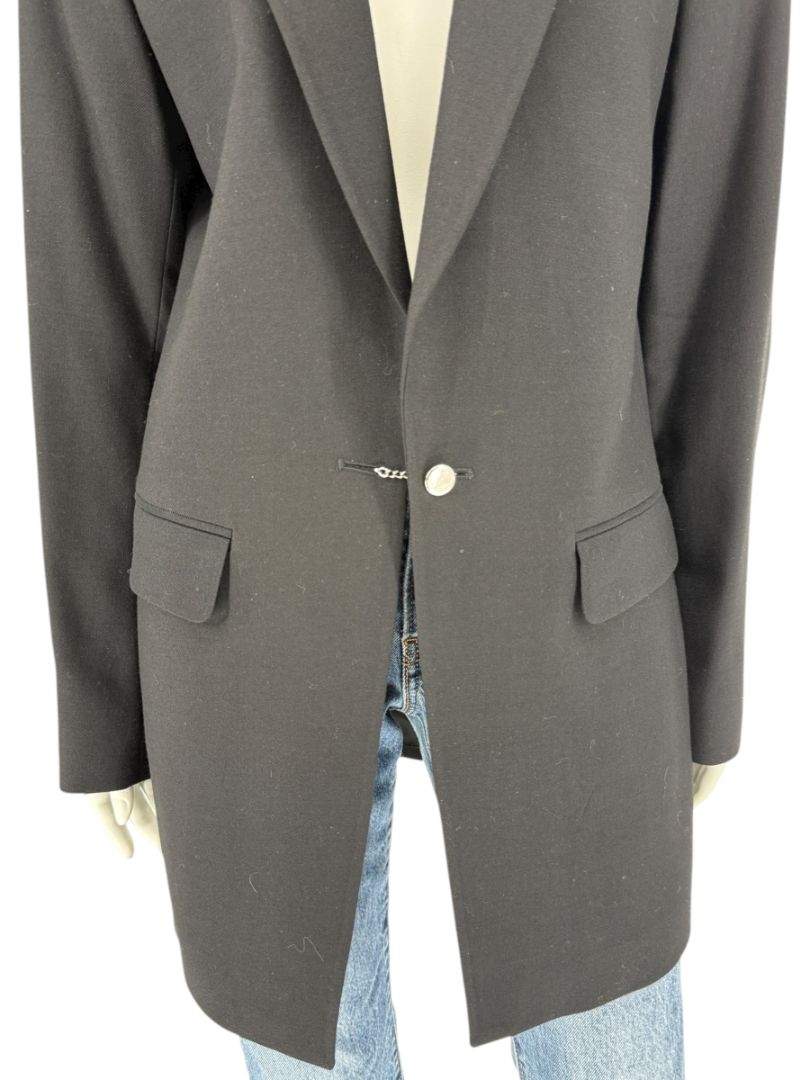 Karl Lagerfeld for H&M Men’s Black Wool Blazer –Size EU 52 / US 42