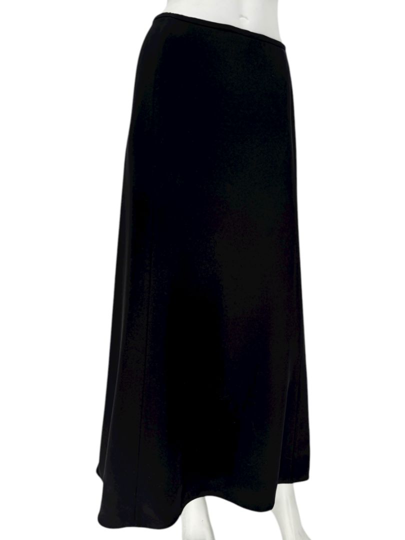 Armani Collezioni Black A-Line Midi Skirt – Size 14 (IT 50)