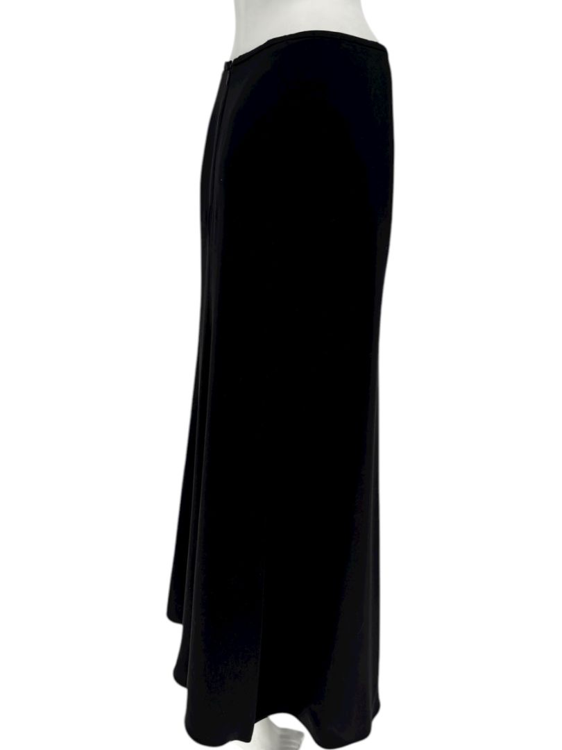 Armani Collezioni Black A-Line Midi Skirt – Size 14 (IT 50)