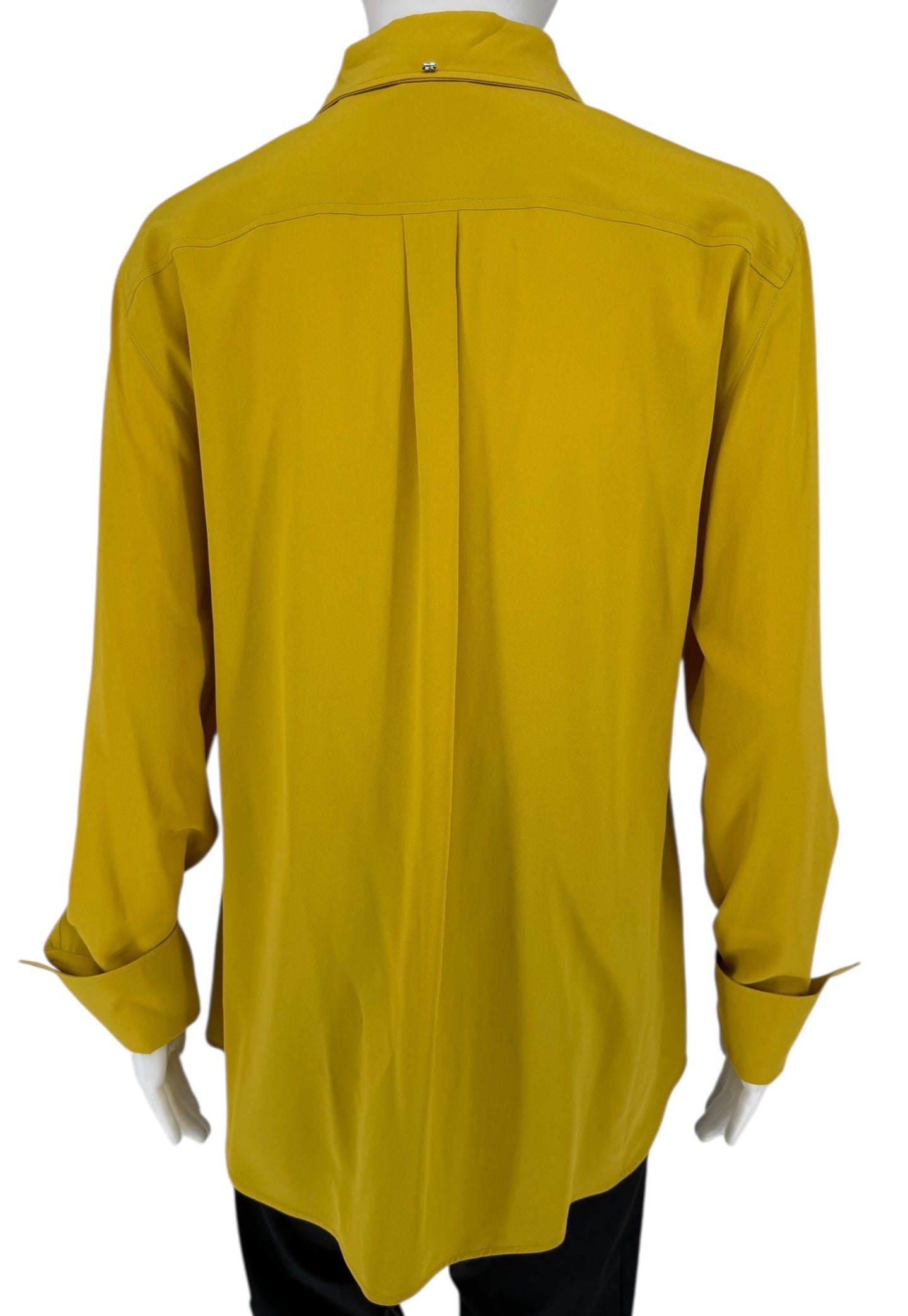 Sportmax Mustard Button-Up Shirt – Size IT 44 / US 8