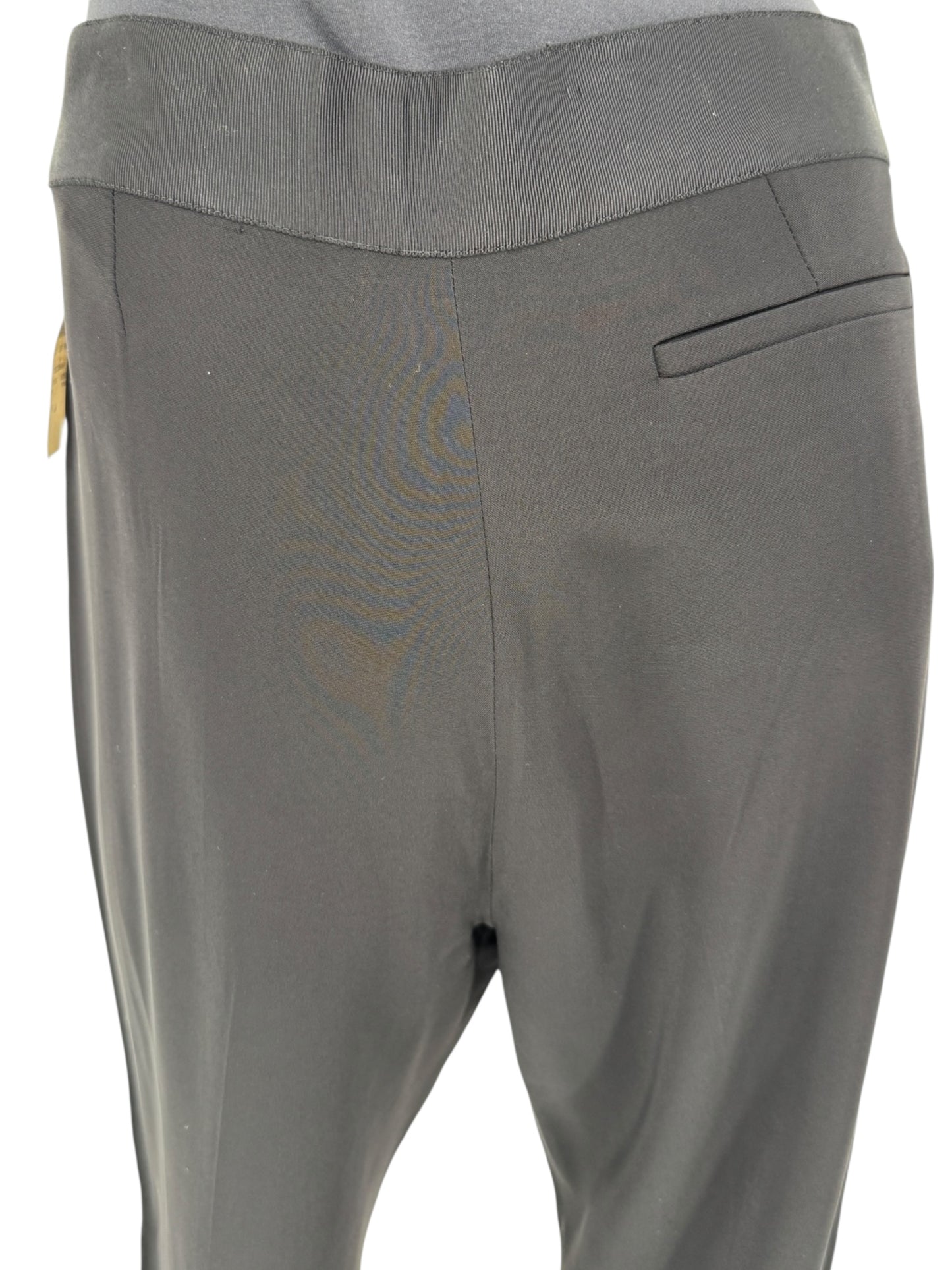Lanvin Black Grosgrain-Waistband Tuxedo Pants – Size 44