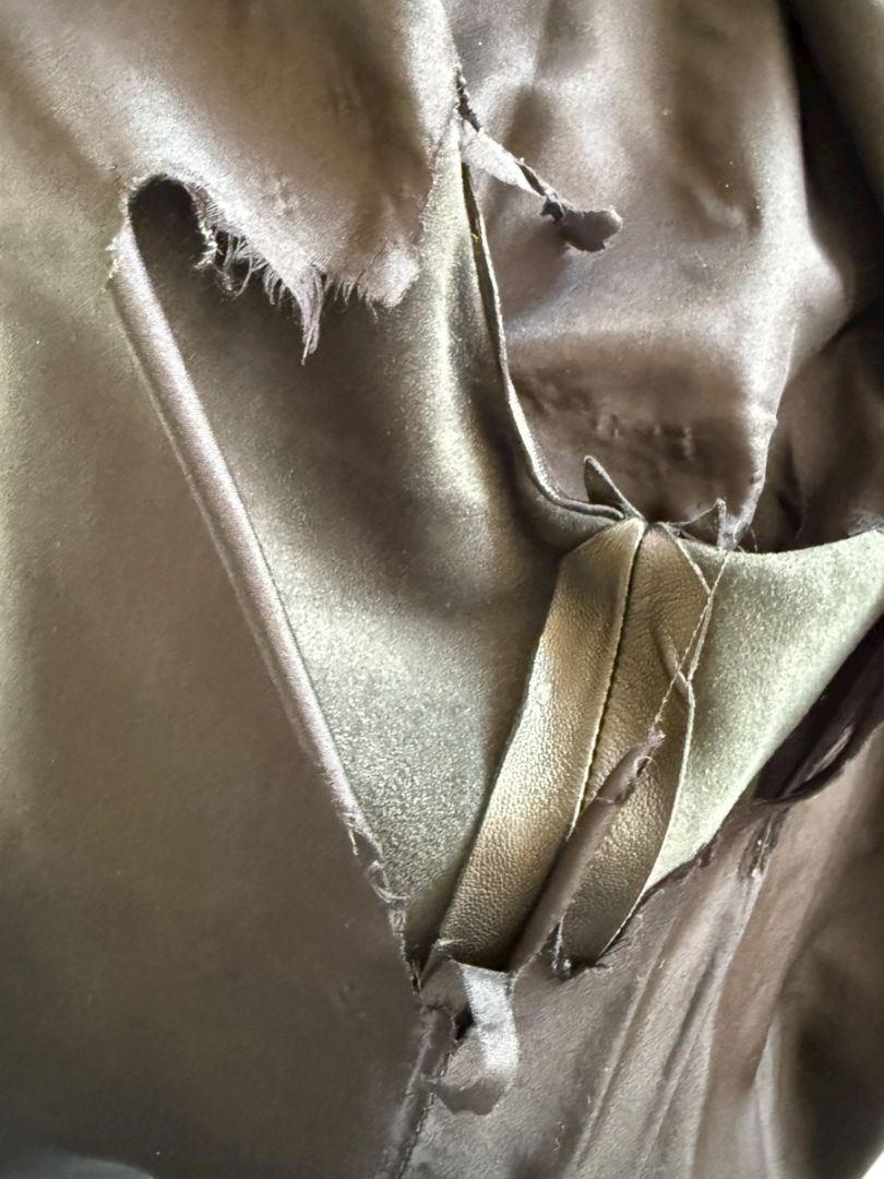 Peter Cohen Black Leather Cropped Jacket – Size M