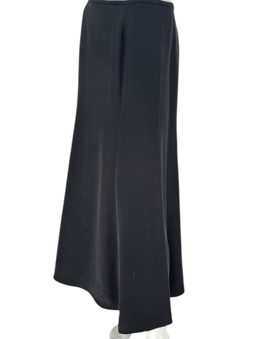 Armani Collezioni Black A-Line Midi Skirt – Size 14 (IT 50)
