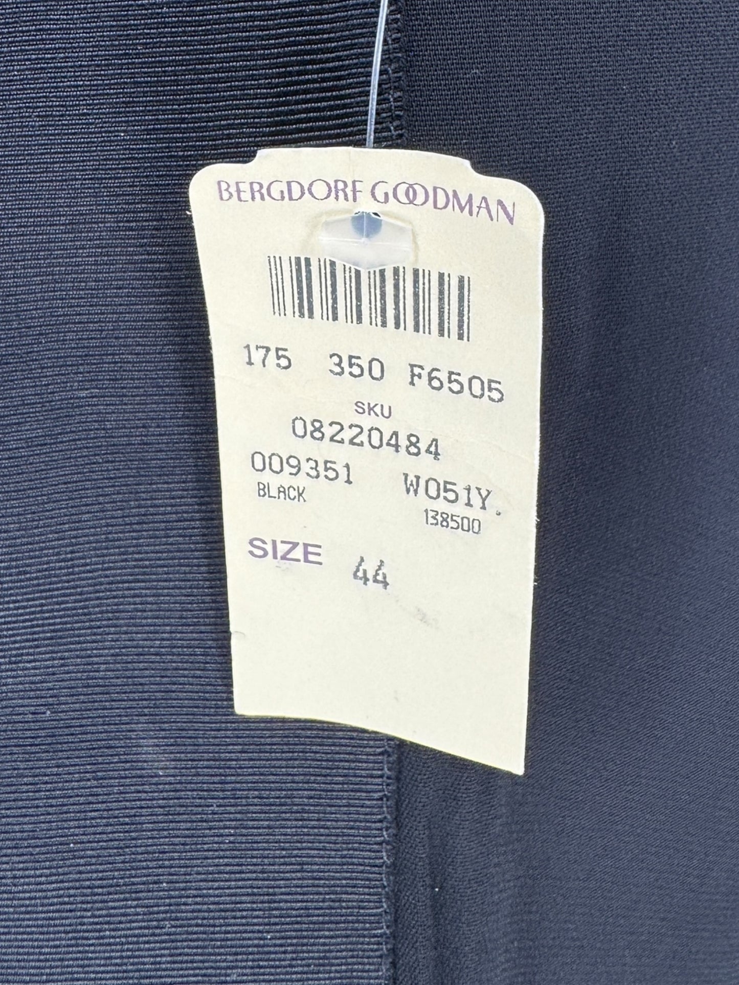 Lanvin Black Grosgrain-Waistband Tuxedo Pants – Size 44