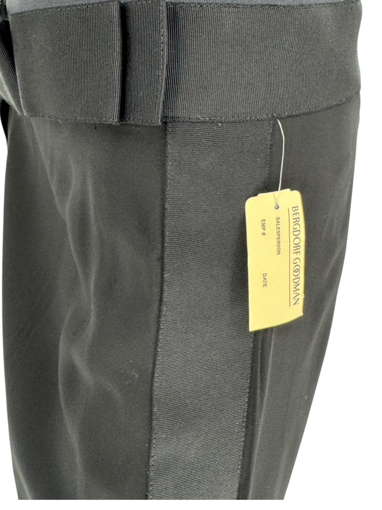 Lanvin Black Grosgrain-Waistband Tuxedo Pants – Size 44