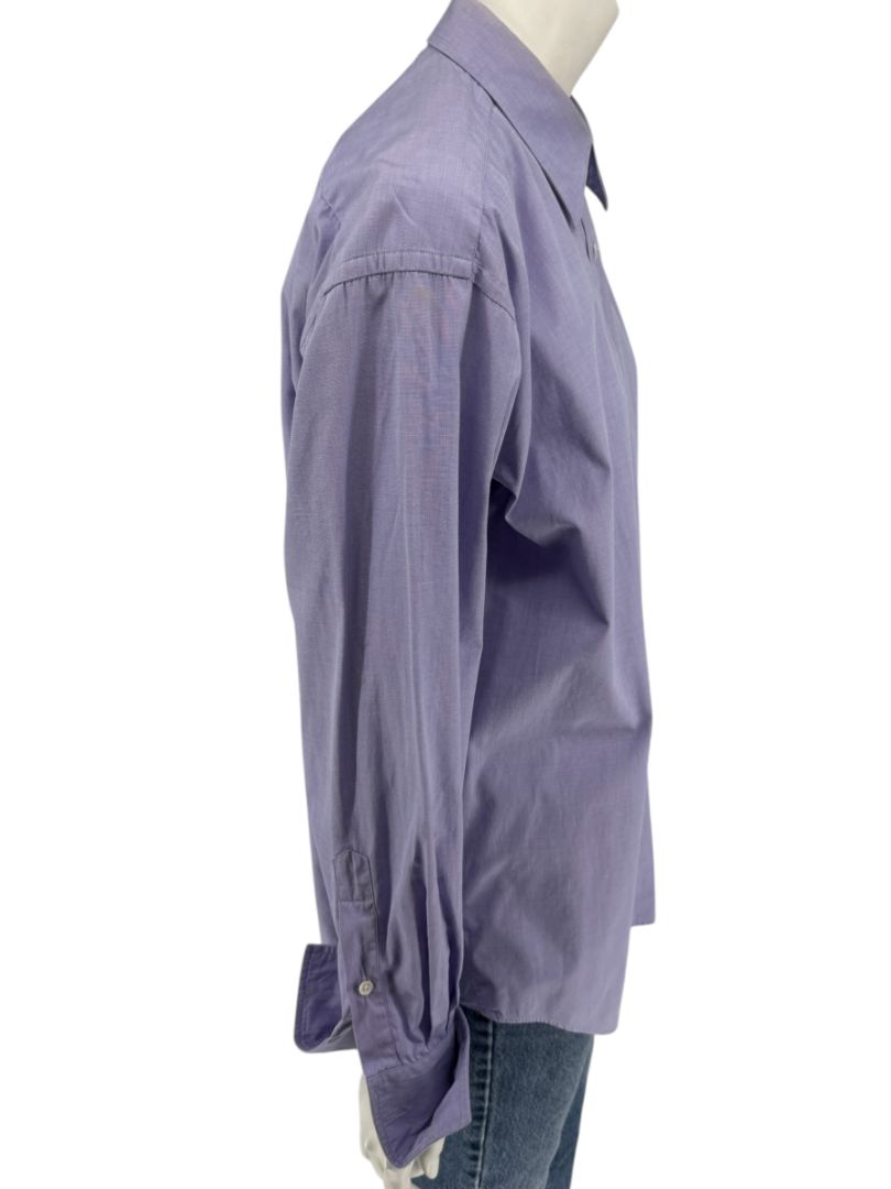 Craig Taylor Purple Long-Sleeve Button-Down Shirt – Size M