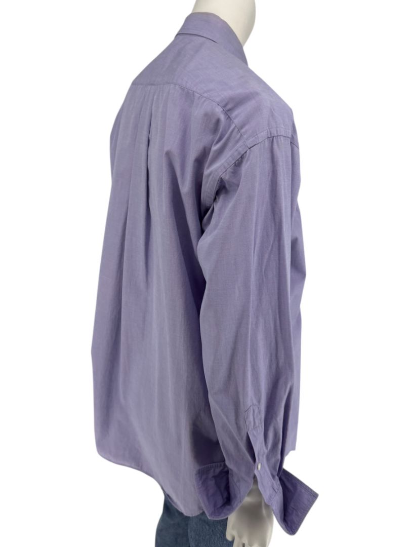 Craig Taylor Purple Long-Sleeve Button-Down Shirt – Size M