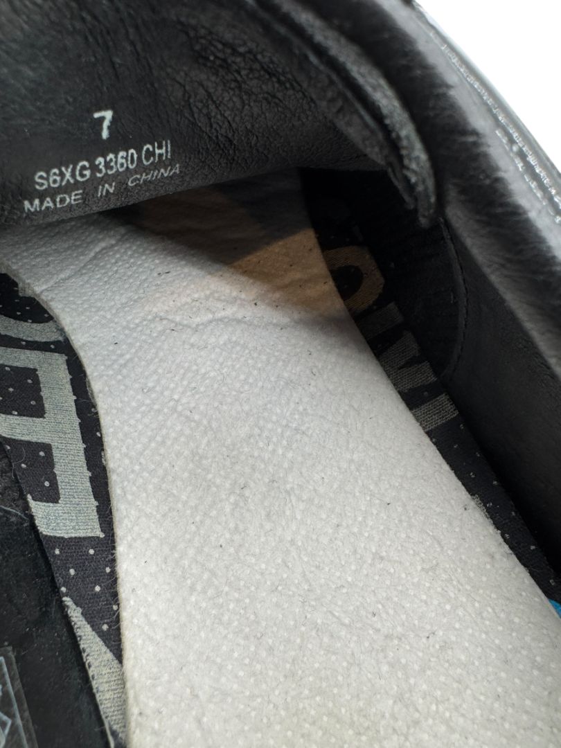 Paul Smith Black Patent Leather Lace-Up Sneakers – Size 7 Men's