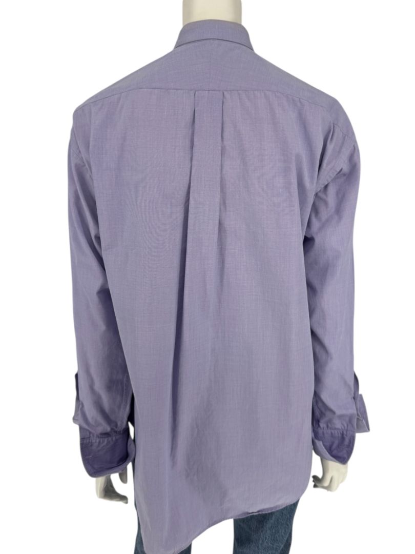 Craig Taylor Purple Long-Sleeve Button-Down Shirt – Size M