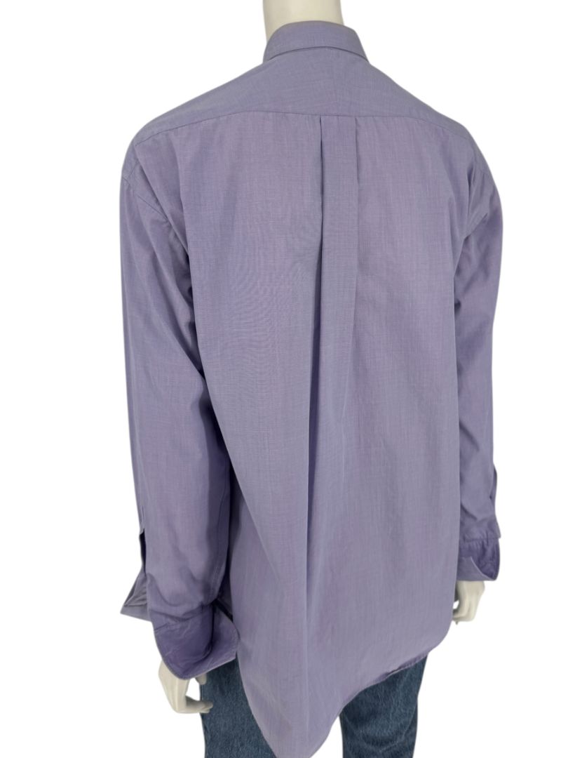 Craig Taylor Purple Long-Sleeve Button-Down Shirt – Size M
