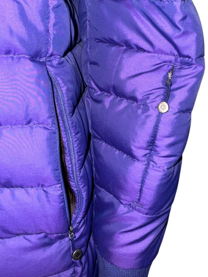 The North Face Women’s Purple Goose Down Puffer Jacket – Size L