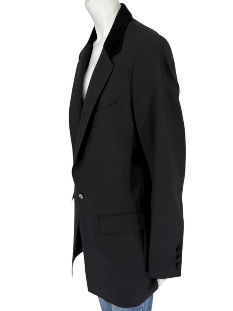 Karl Lagerfeld for H&M Men’s Black Wool Blazer –Size EU 52 / US 42