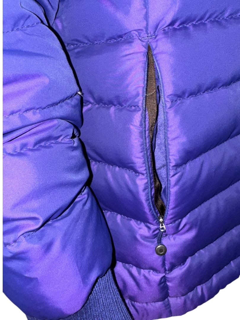 The North Face Women’s Purple Goose Down Puffer Jacket – Size L