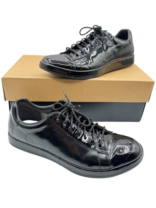 Paul Smith Black Patent Leather Lace-Up Sneakers – Size 7 Men's