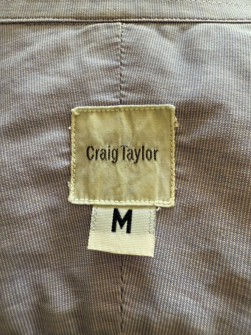 Craig Taylor Purple Long-Sleeve Button-Down Shirt – Size M