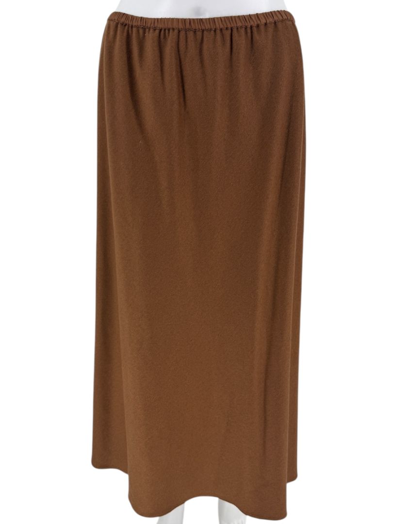 Peter Cohen Cashmere Camel Brown Maxi Skirt – Large