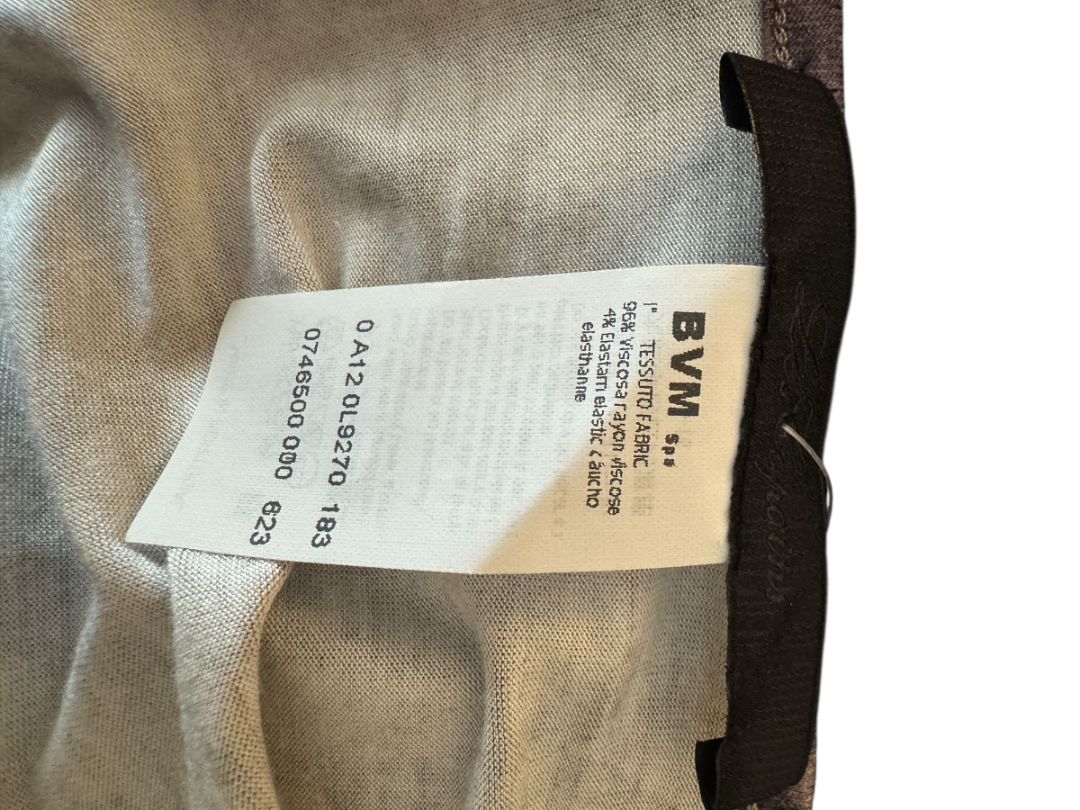 Les Copains Mixed Print Long Sleeve Top - FR 46