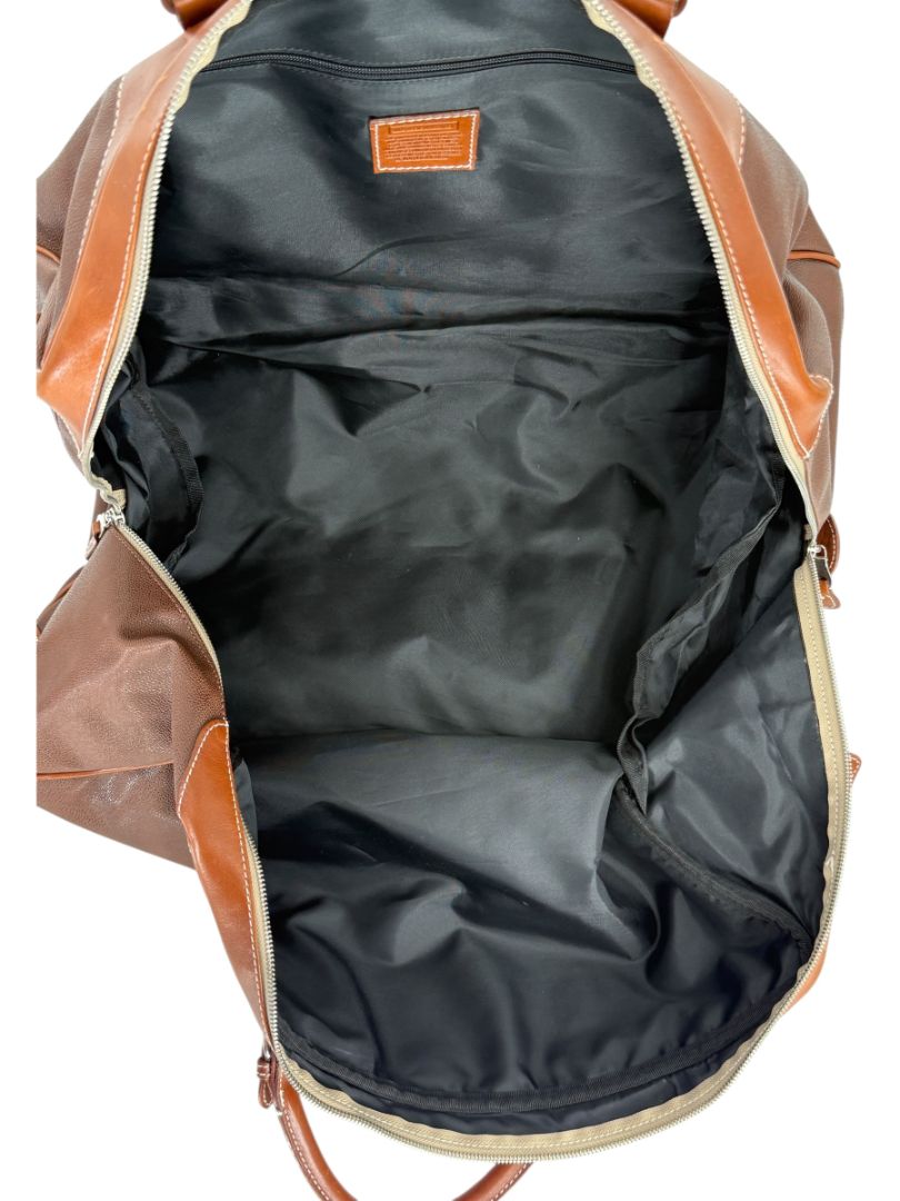 Mulholland Brothers “Hippo” Leather Duffel Bag