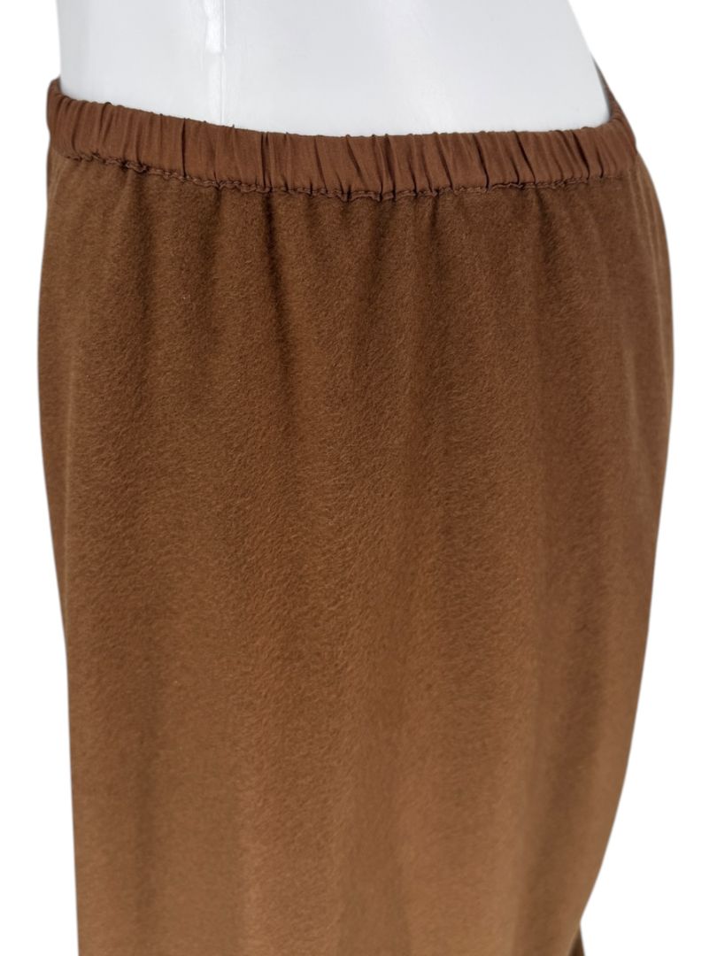 Peter Cohen Cashmere Camel Brown Maxi Skirt – Large
