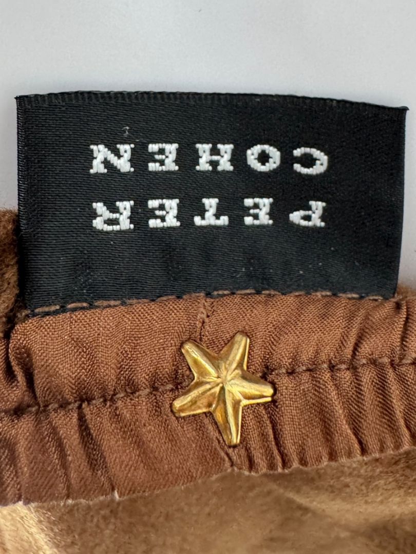 Peter Cohen Cashmere Camel Brown Maxi Skirt – Large