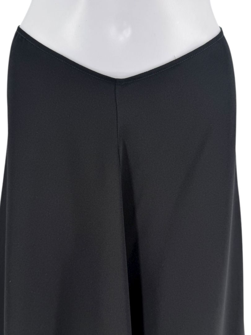 Peter Cohen Black Bias-Cut Maxi Skirt – Size Large