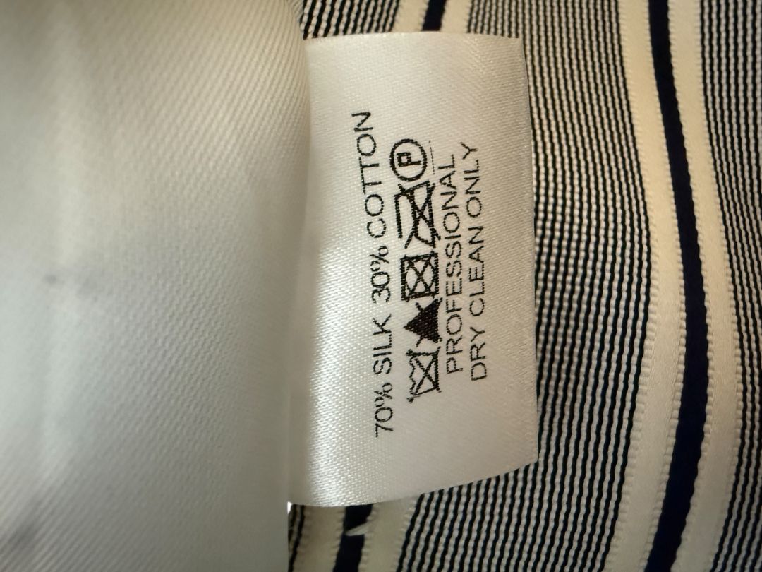 PAUW Amsterdam — Architectural Silk-Cotton Cropped Jacket - Size 4