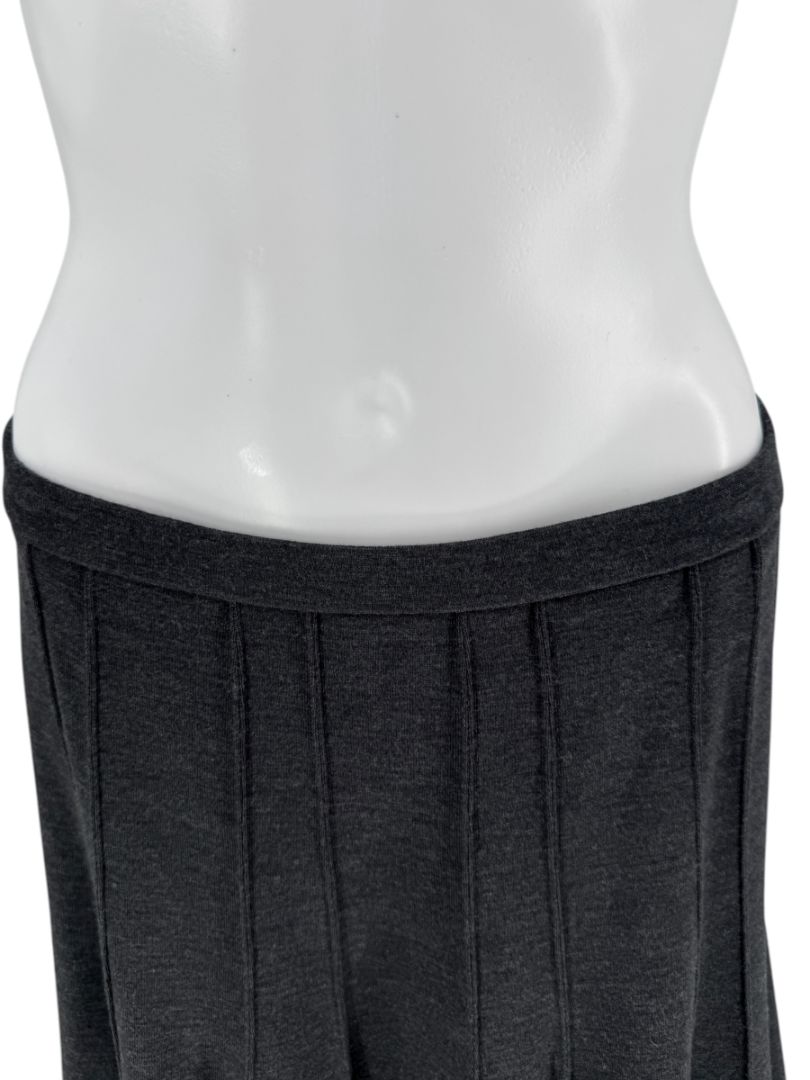 Lida Baday Charcoal Gray A-Line Skirt – Size 10