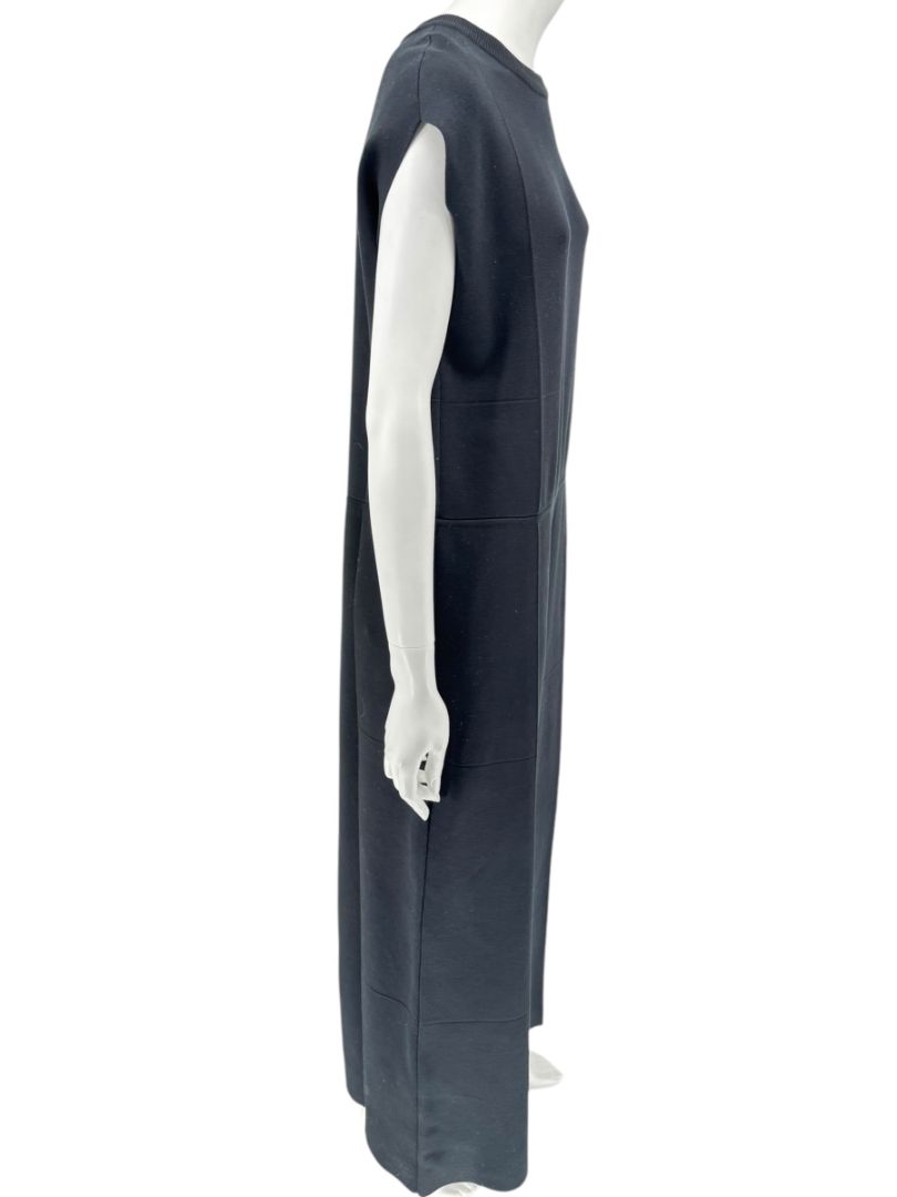 Balenciaga Black Sleeveless Wide-Leg Jumpsuit – Size FR 36