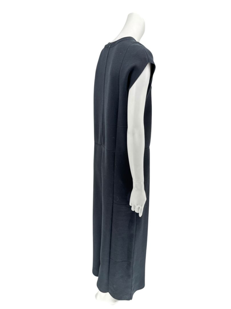 Balenciaga Black Sleeveless Wide-Leg Jumpsuit – Size FR 36