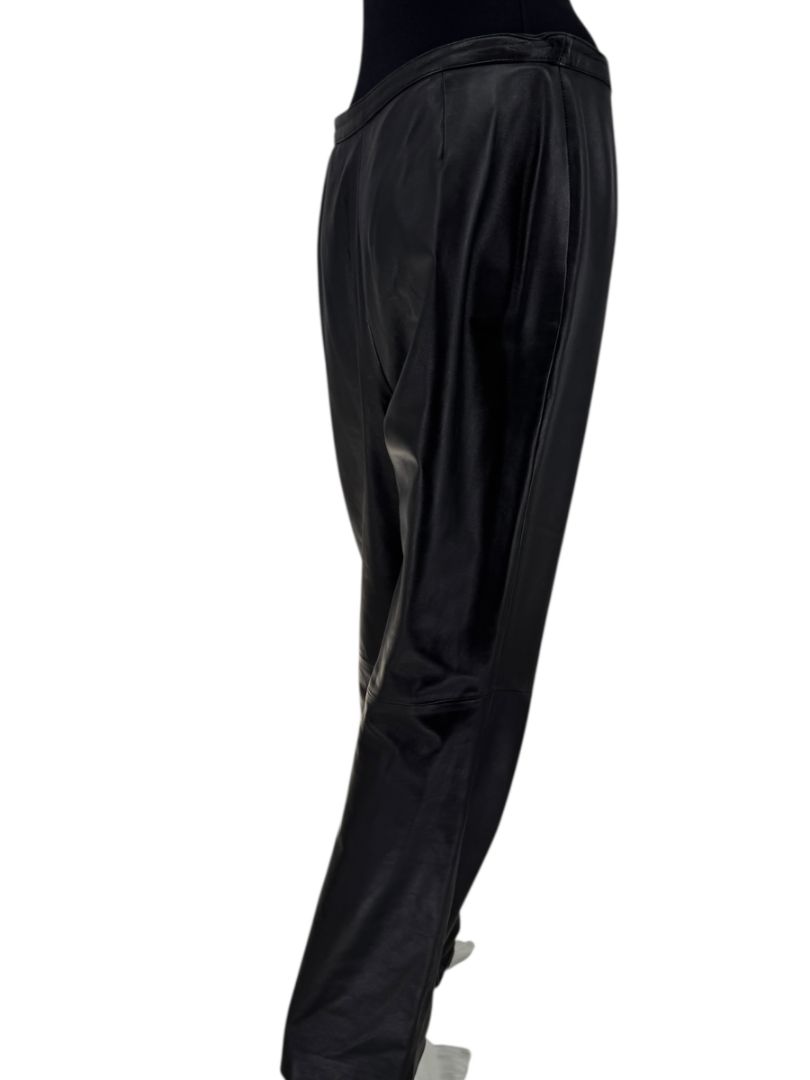 Valerie Stevens Black Genuine Leather Pants – Size 10