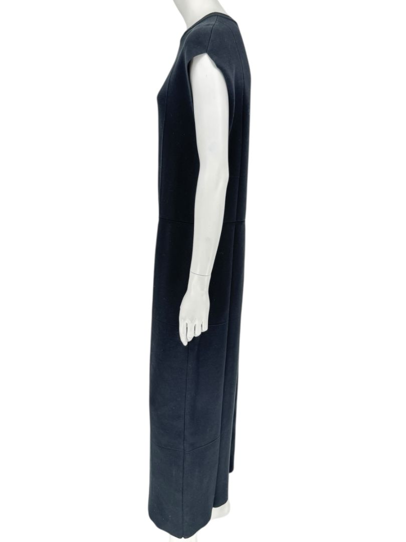 Balenciaga Black Sleeveless Wide-Leg Jumpsuit – Size FR 36