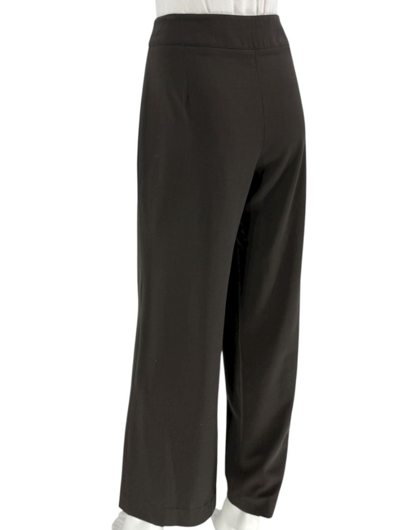 Armani Collezioni Charcoal Wide-Leg Trousers – Size 12
