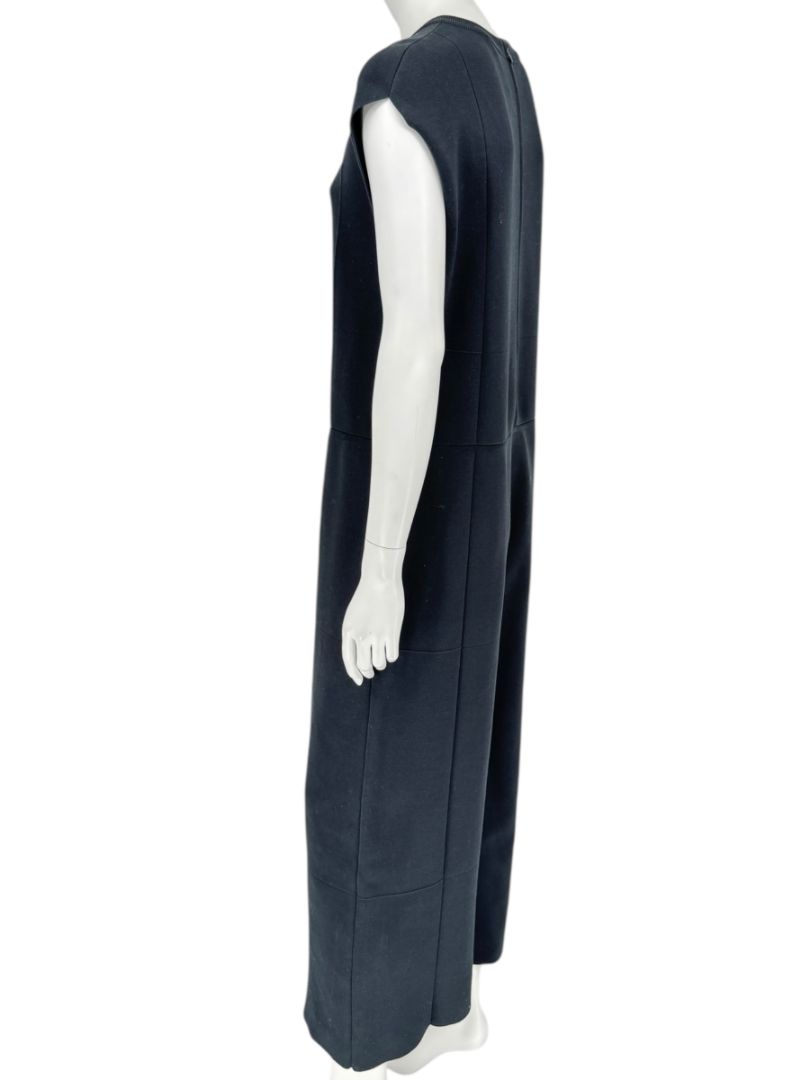 Balenciaga Black Sleeveless Wide-Leg Jumpsuit – Size FR 36