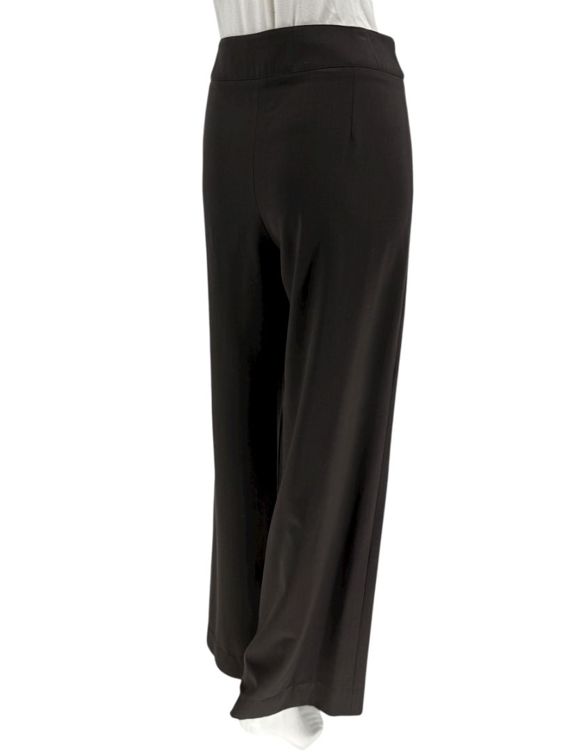 Armani Collezioni Charcoal Wide-Leg Trousers – Size 12