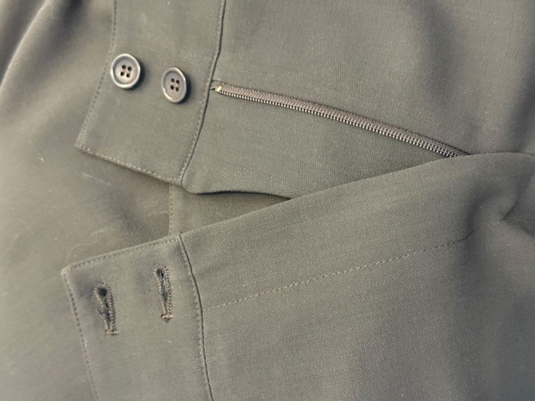 Armani Collezioni Charcoal Wide-Leg Trousers – Size 12