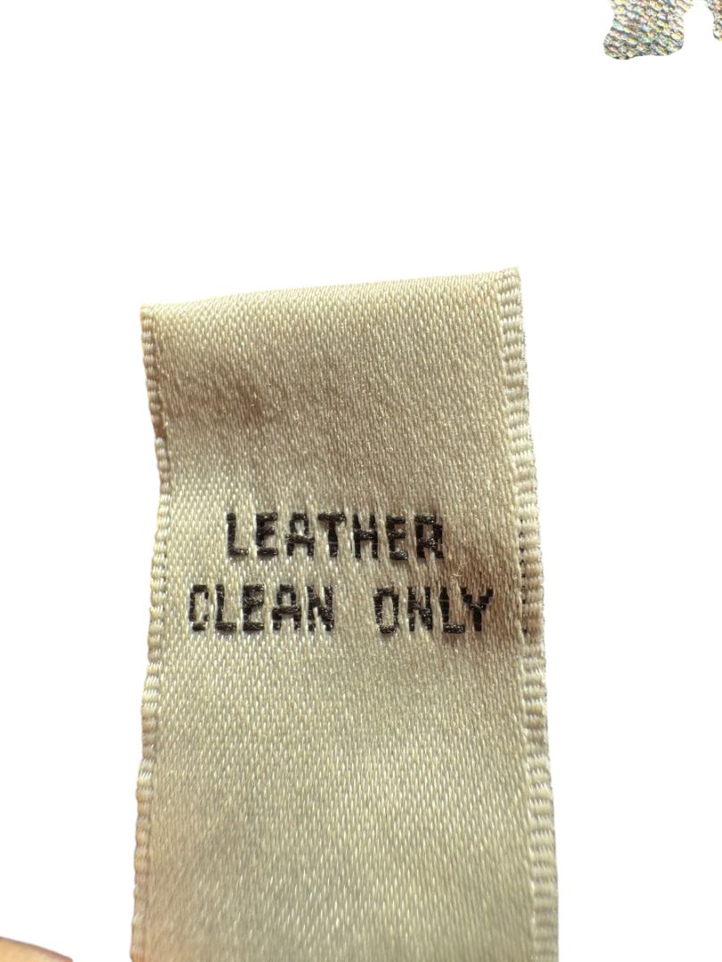 Valerie Stevens Black Genuine Leather Pants – Size 10