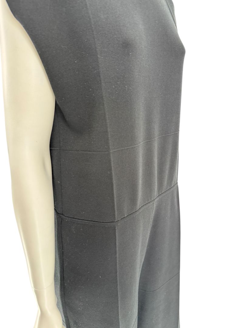 Balenciaga Black Sleeveless Wide-Leg Jumpsuit – Size FR 36