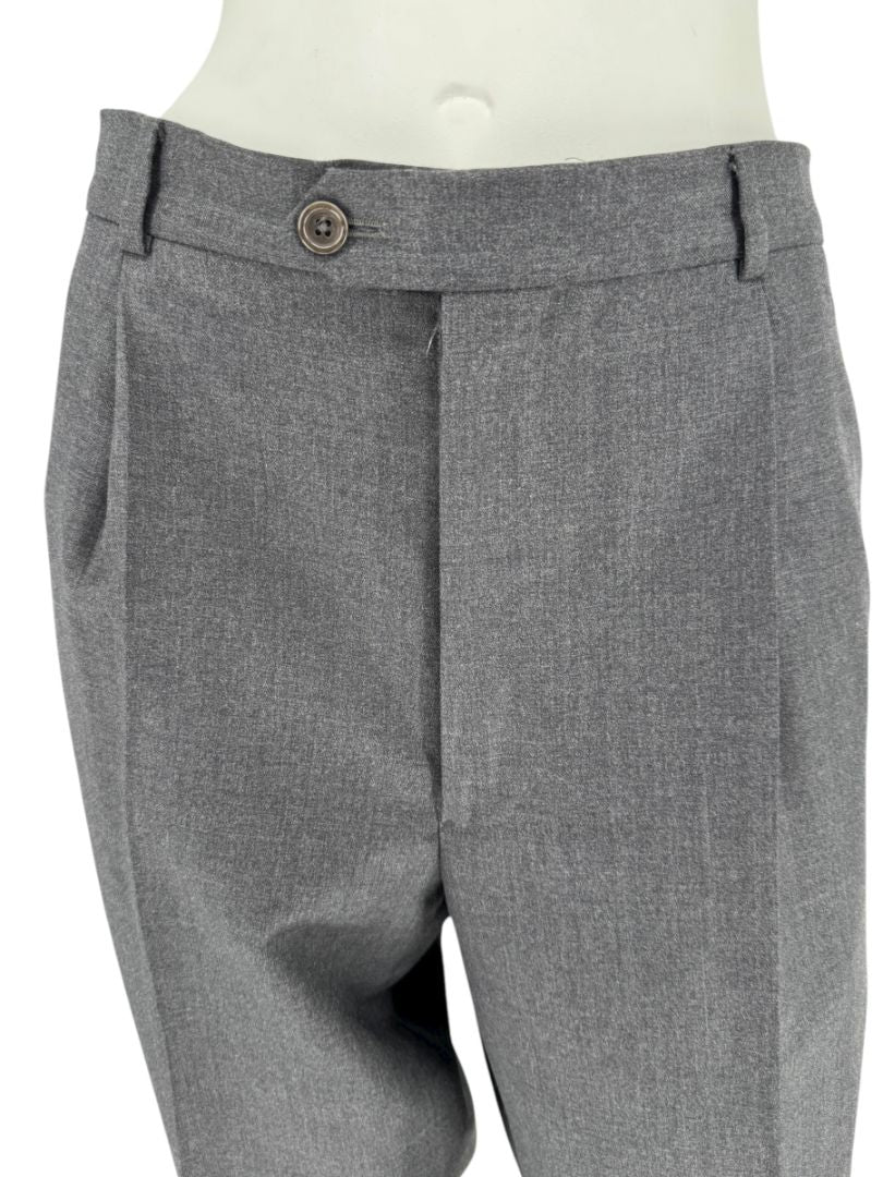 Armani Collezioni Men’s Virgin Wool Dress Trousers – Size 34