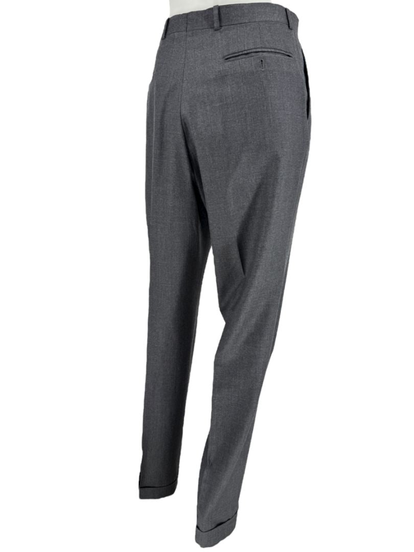 Armani Collezioni Men’s Virgin Wool Dress Trousers – Size 34