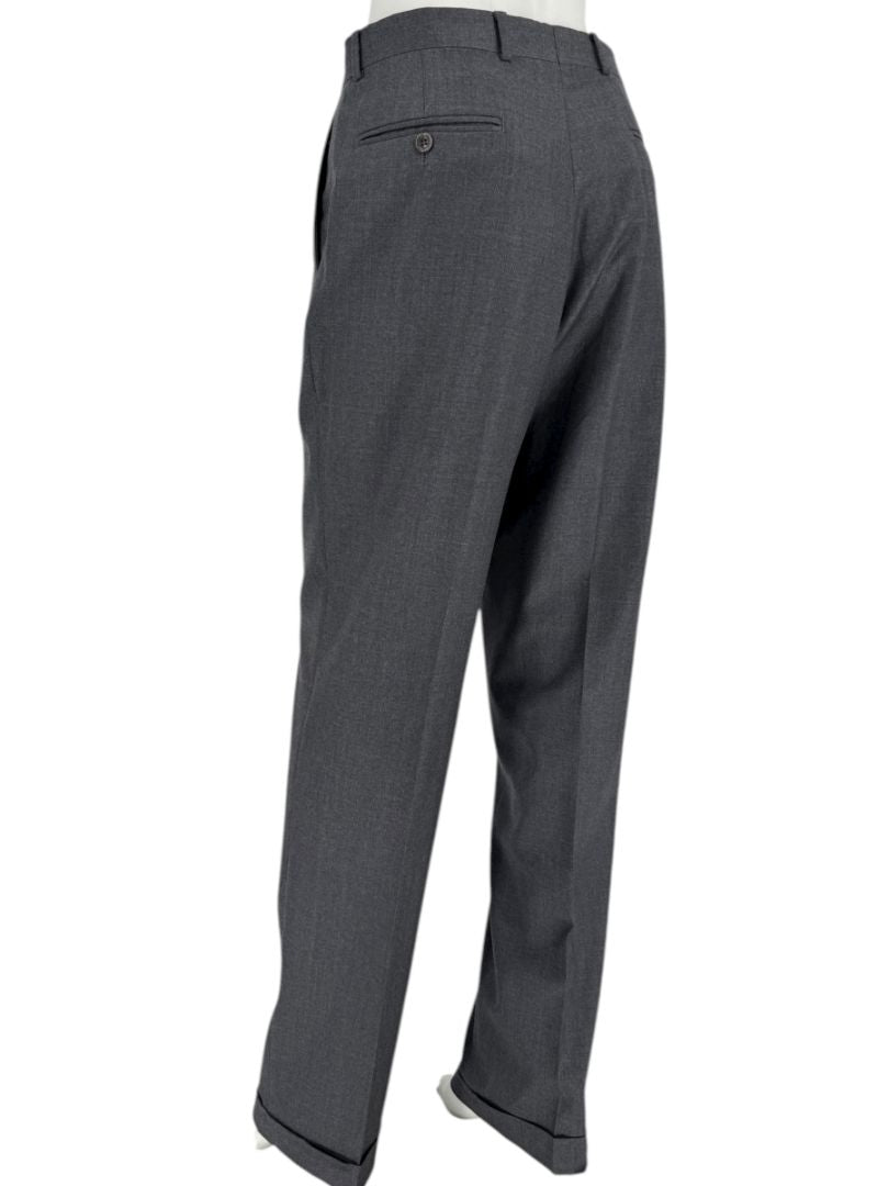 Armani Collezioni Men’s Virgin Wool Dress Trousers – Size 34