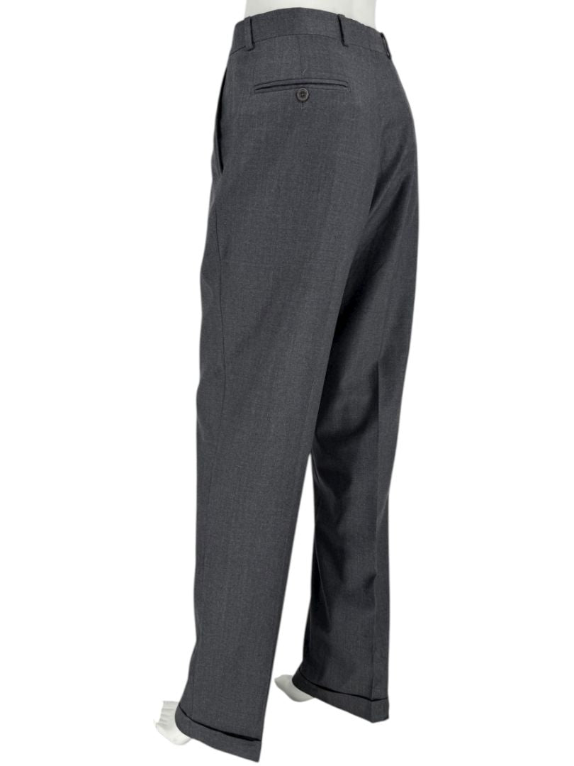 Armani Collezioni Men’s Virgin Wool Dress Trousers – Size 34
