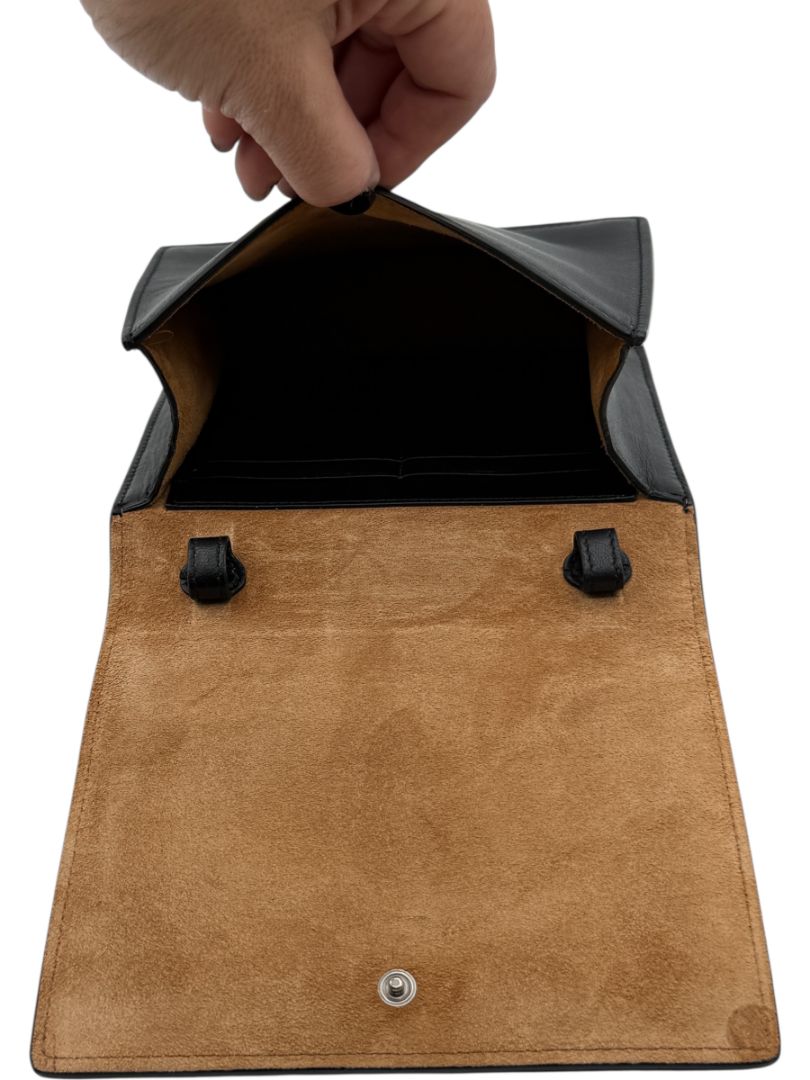 Bottega Veneta Black Lambskin Intrecciato Mini Bag