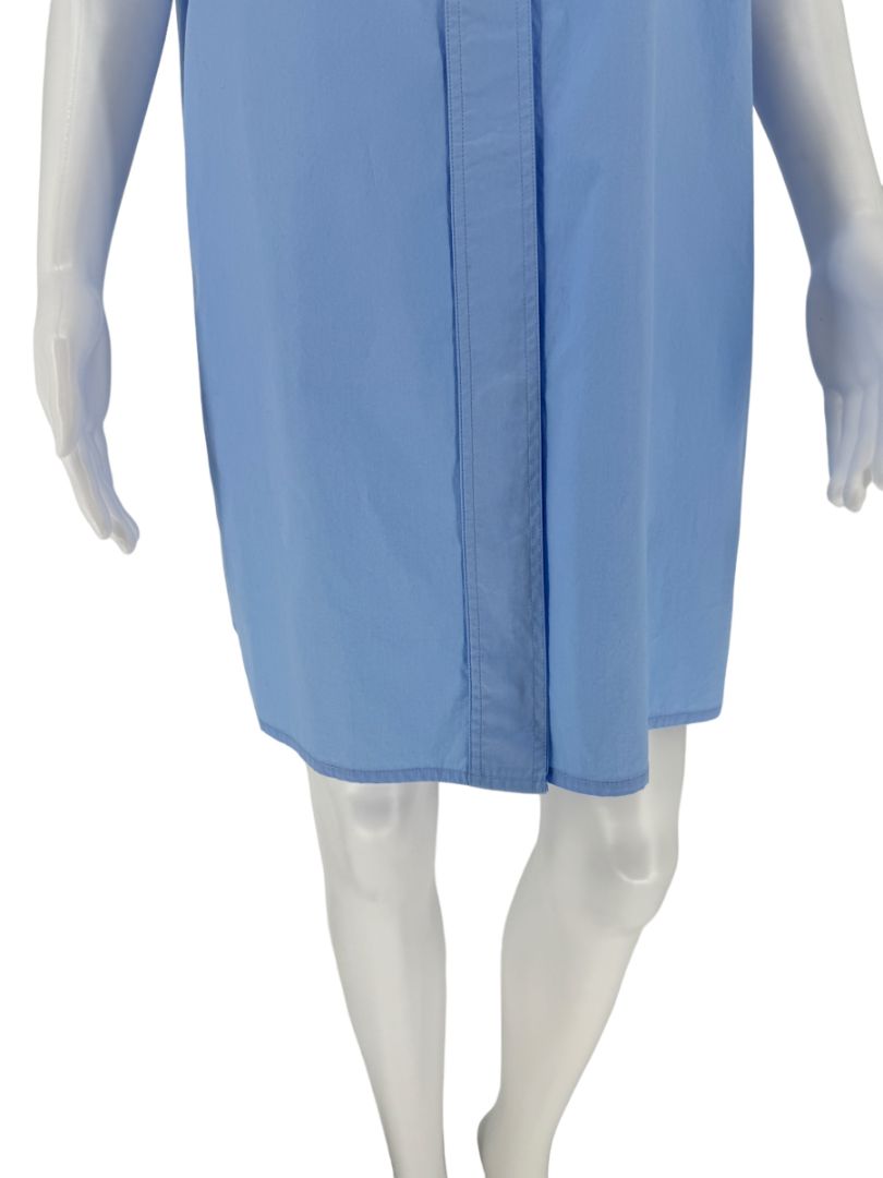 Loulou Studio Light Blue Sleeveless Poplin Tunic – Size L