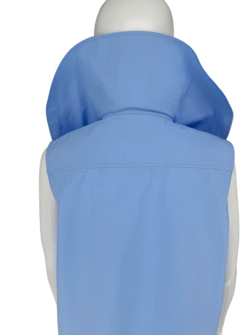 Loulou Studio Light Blue Sleeveless Poplin Tunic – Size L